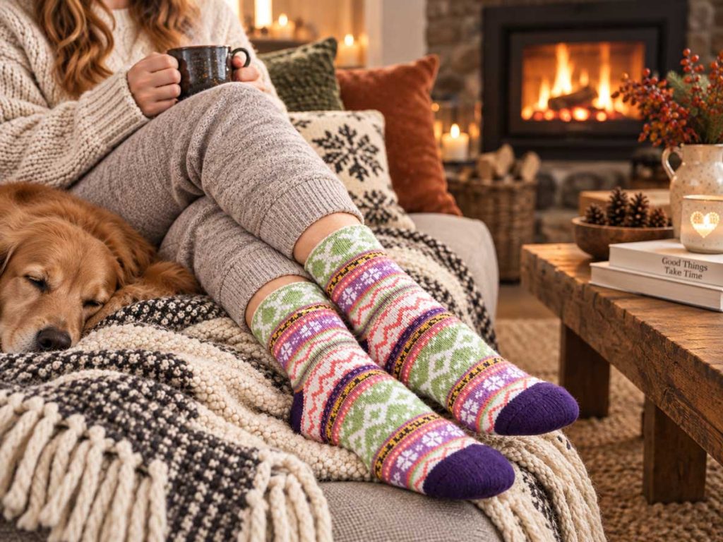 chaussettes sans couture